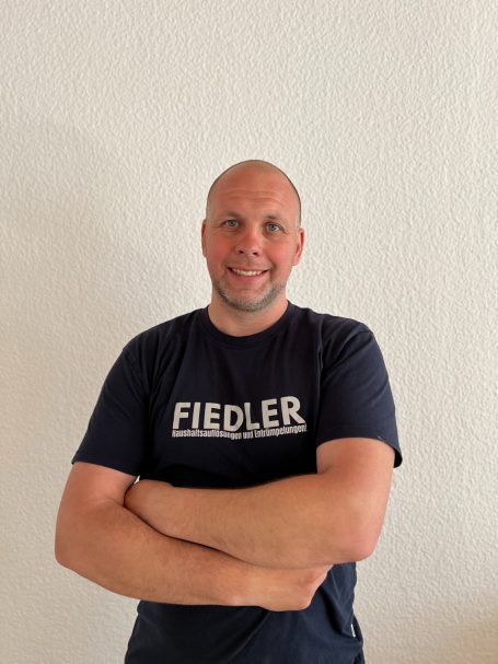 Marcel Fiedler Porträt von Marcel Fiedler, dem Inhaber von Haushaltsauflösungen Fiedler
